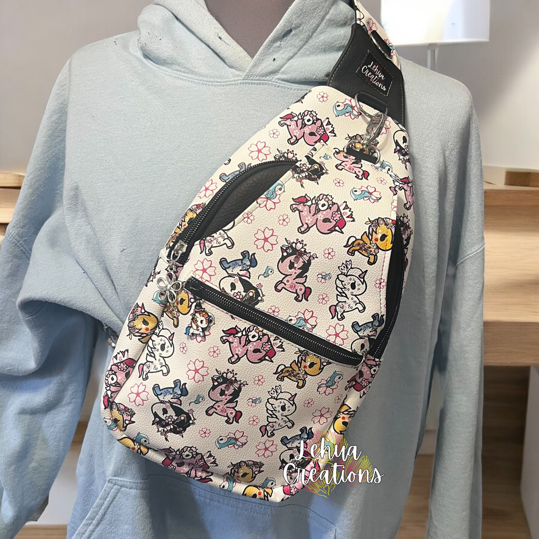 Crossbody Sling - Toki White