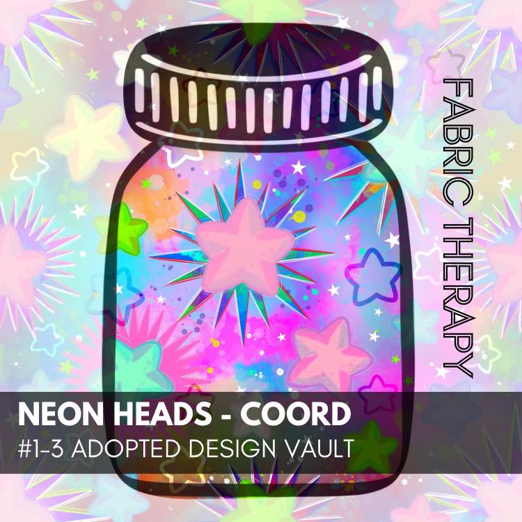 Neon Heads Coord - Vinyl RETAIL