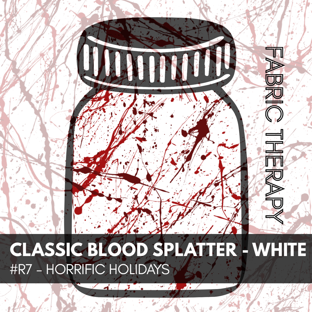 Classic Blood Splatter - White - Vinyl - Retail