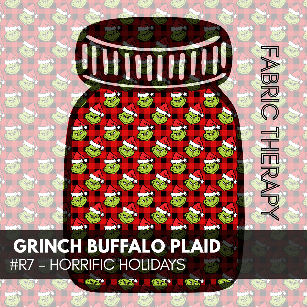 Grinch Buffalo Plaid - Vinyl - Retail