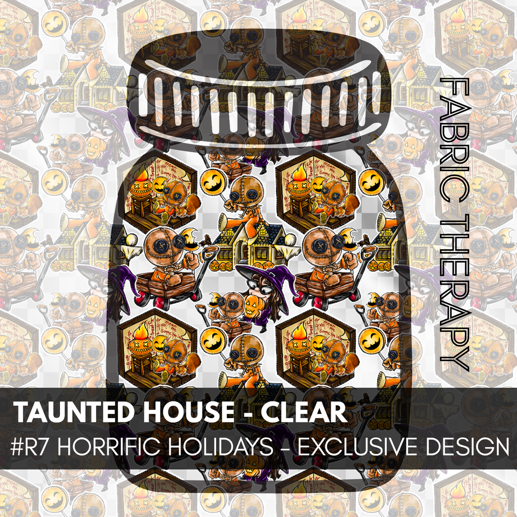 Taunted House Clear Vinyl Retail - #R7 Horrific Holidays