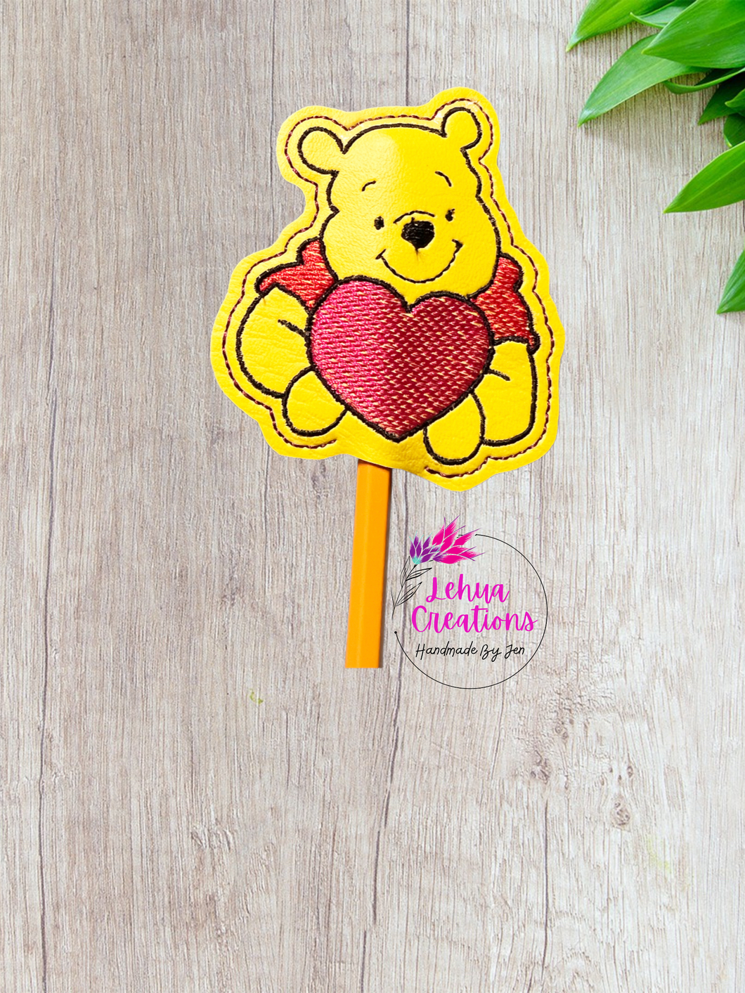 Pencil Toppers - Embroidered