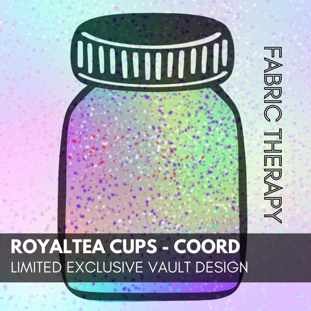 Royal Tea Cups Coord - Vinyl Retail